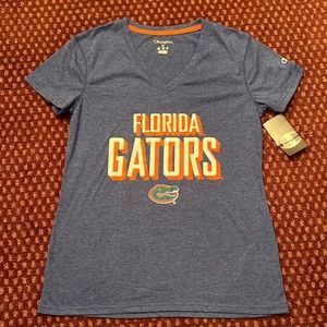 Florida Gators Champion V-Neck T-Shirt NWT